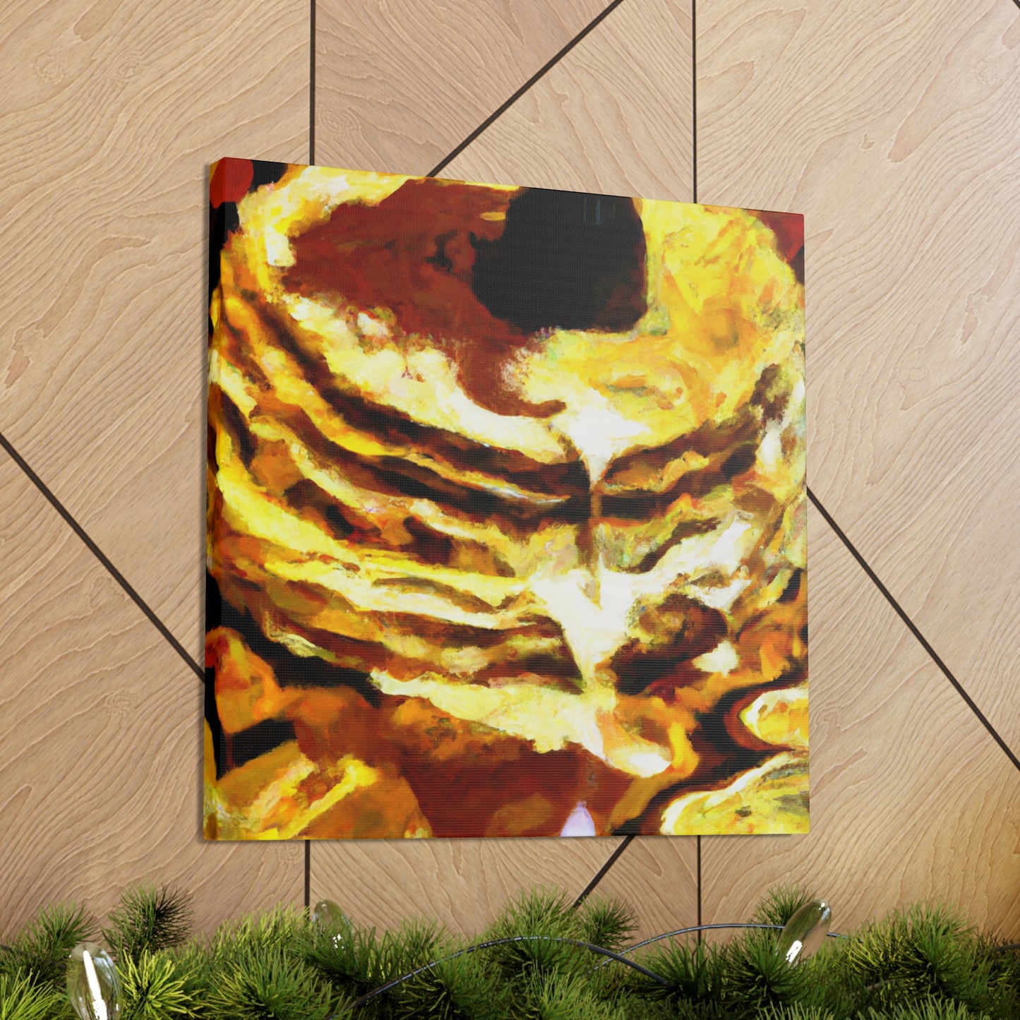 Pancakes in Abstraction - Canvas