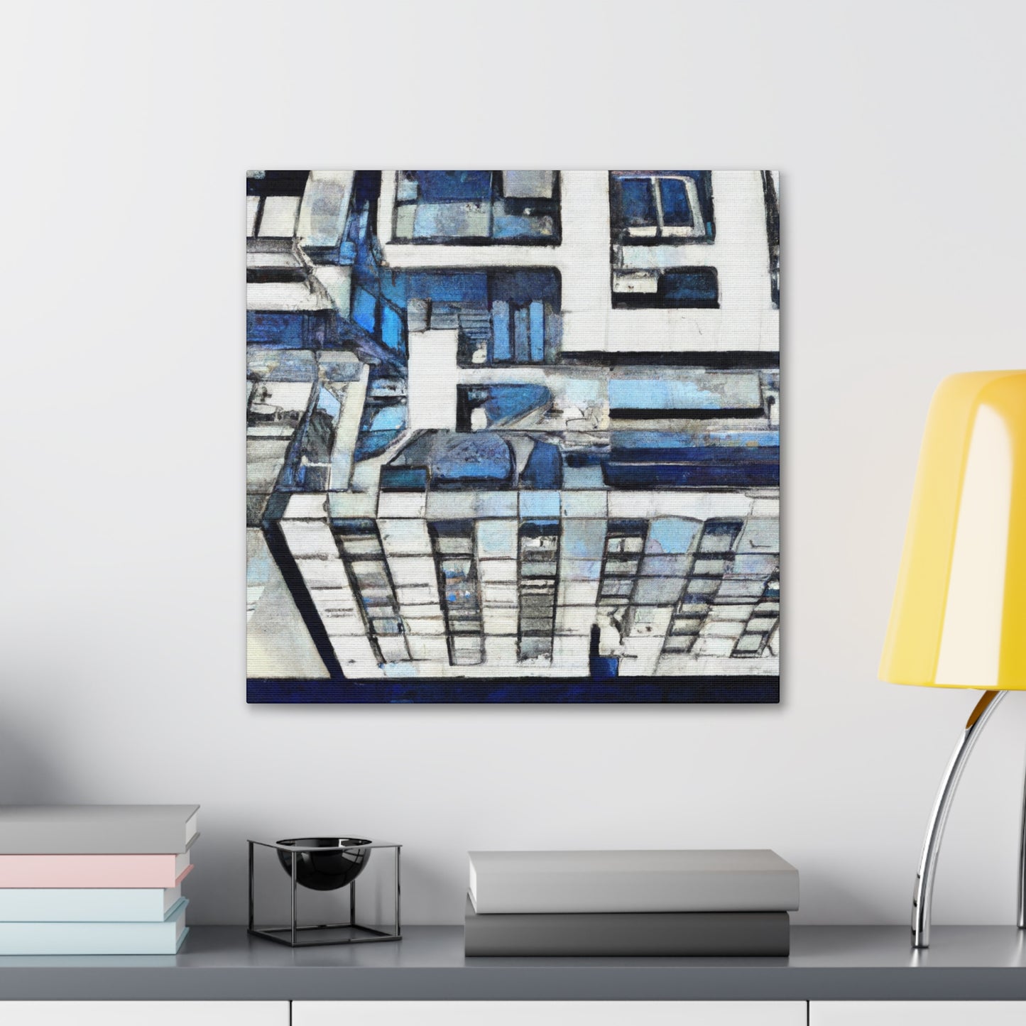 Brutalist Urban Wilderness - Canvas