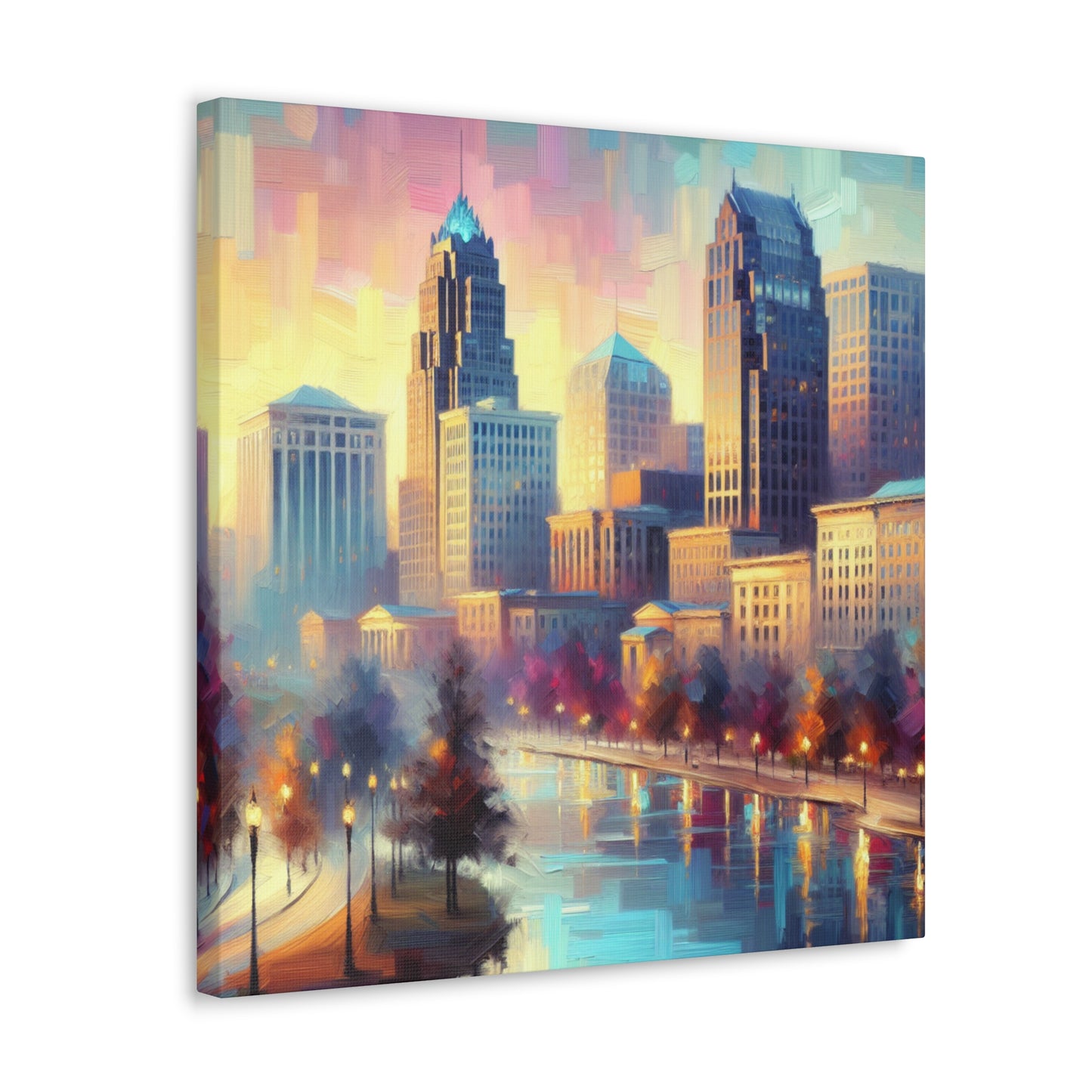 "Serene Southern Sentiments" - Canvas