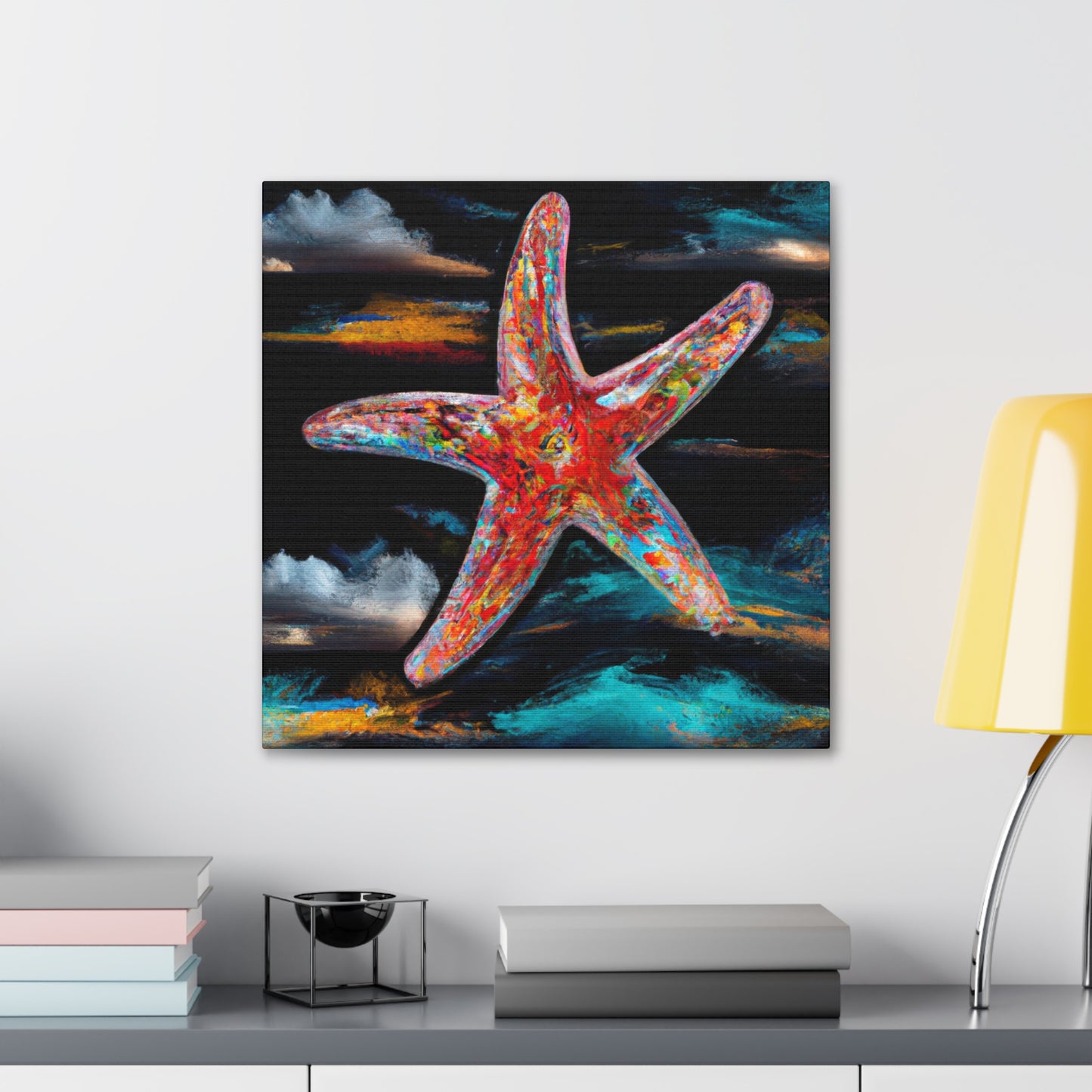 "Starfish in Surrealism" - Canvas