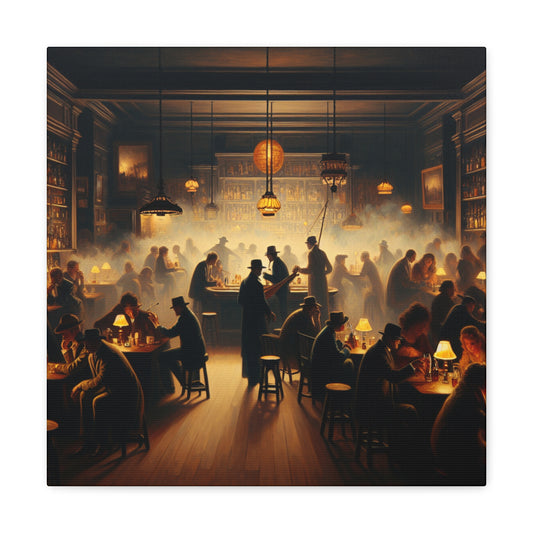 "Mystic Tavern Revelry" - Canvas