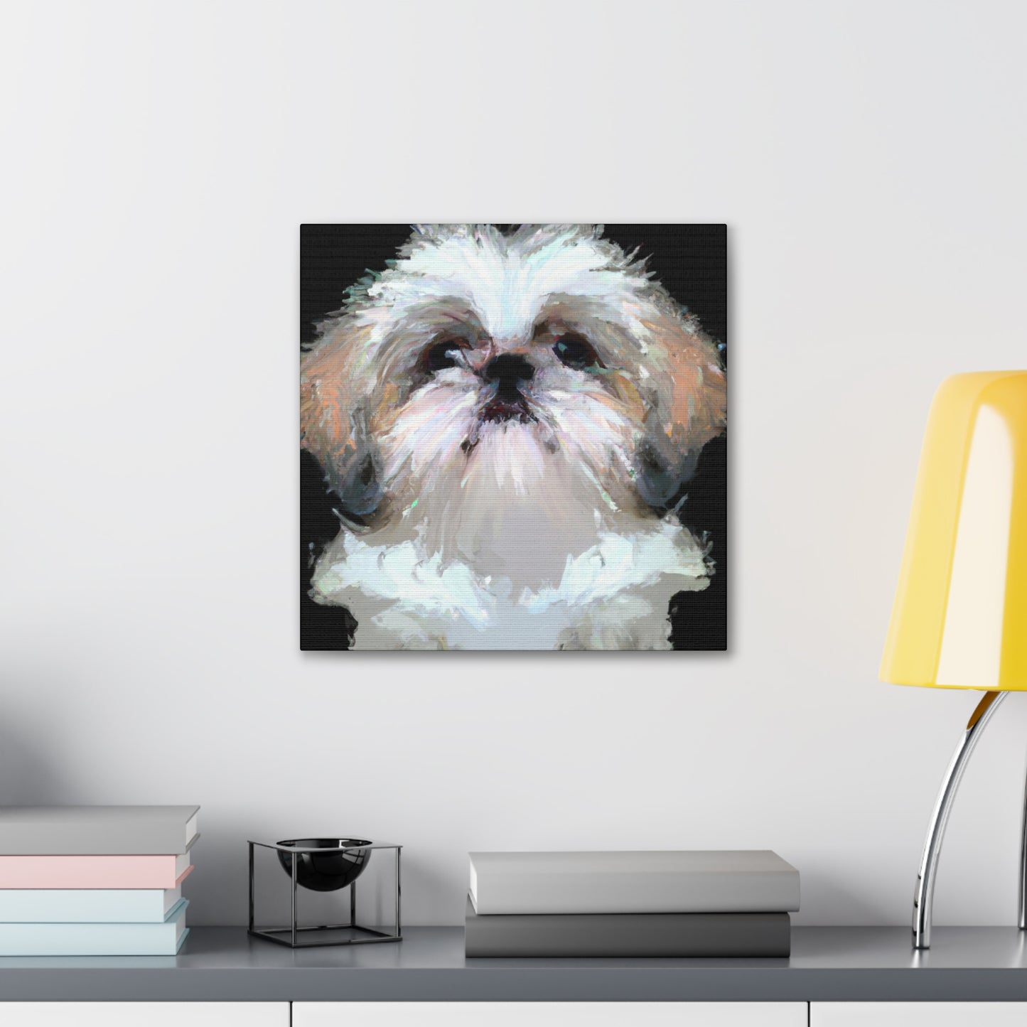 "Proud Shih Tzu Portrait" - Canvas