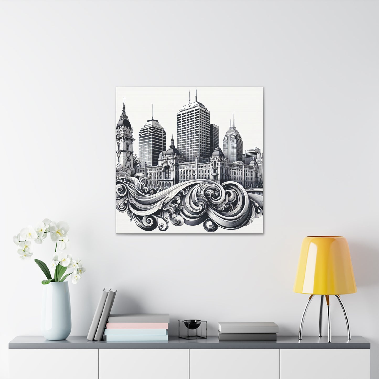 "Indy's Renaissance Splendor" - Canvas