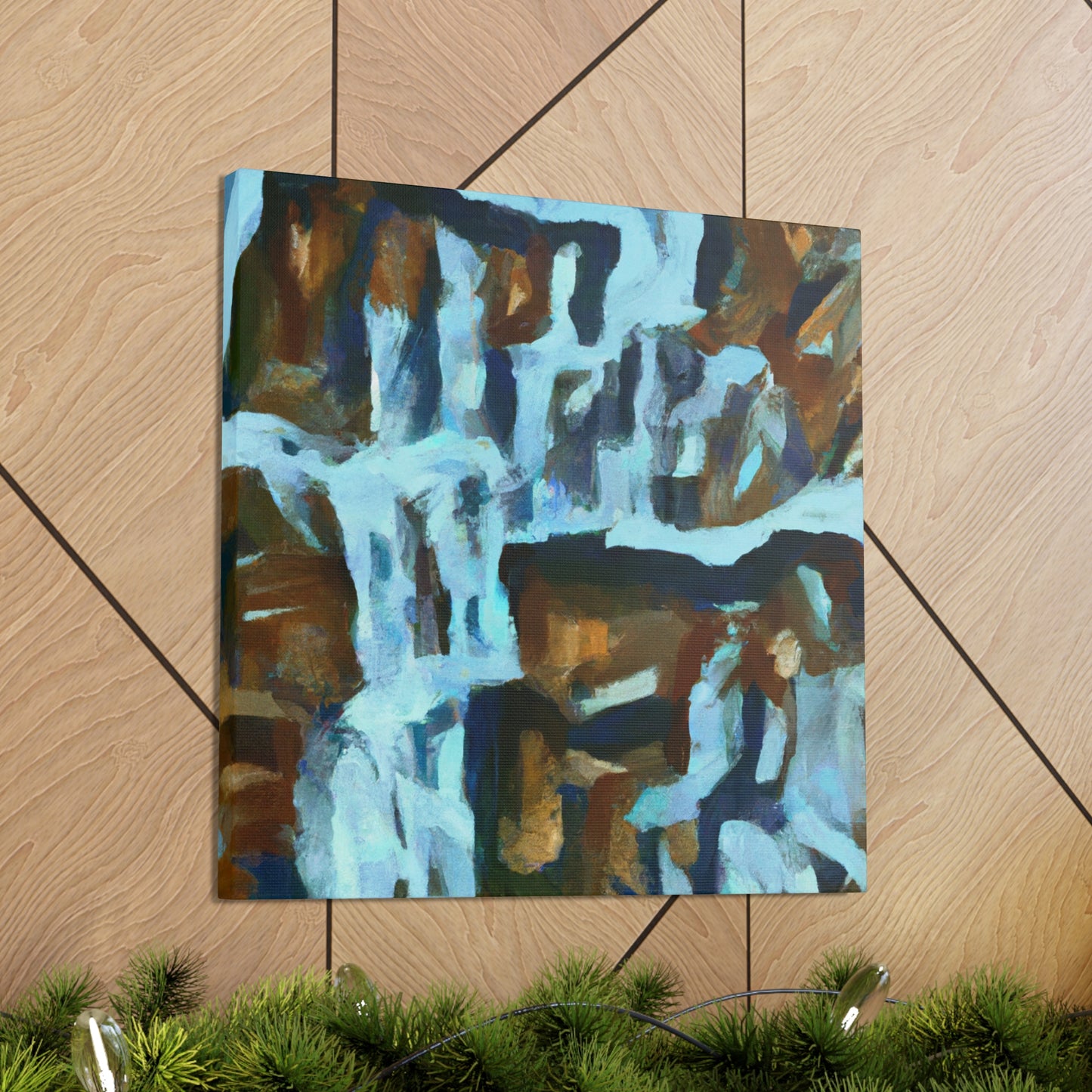 Waterfall in Splendor - Canvas