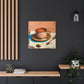 Coffee Cup Luxury Scene - Canvas