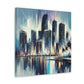 Vibrant Miami Skies - Canvas