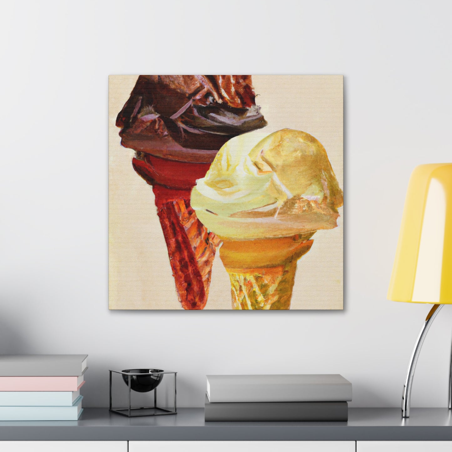 "Cone of Sweet Neoclassicism" - Canvas