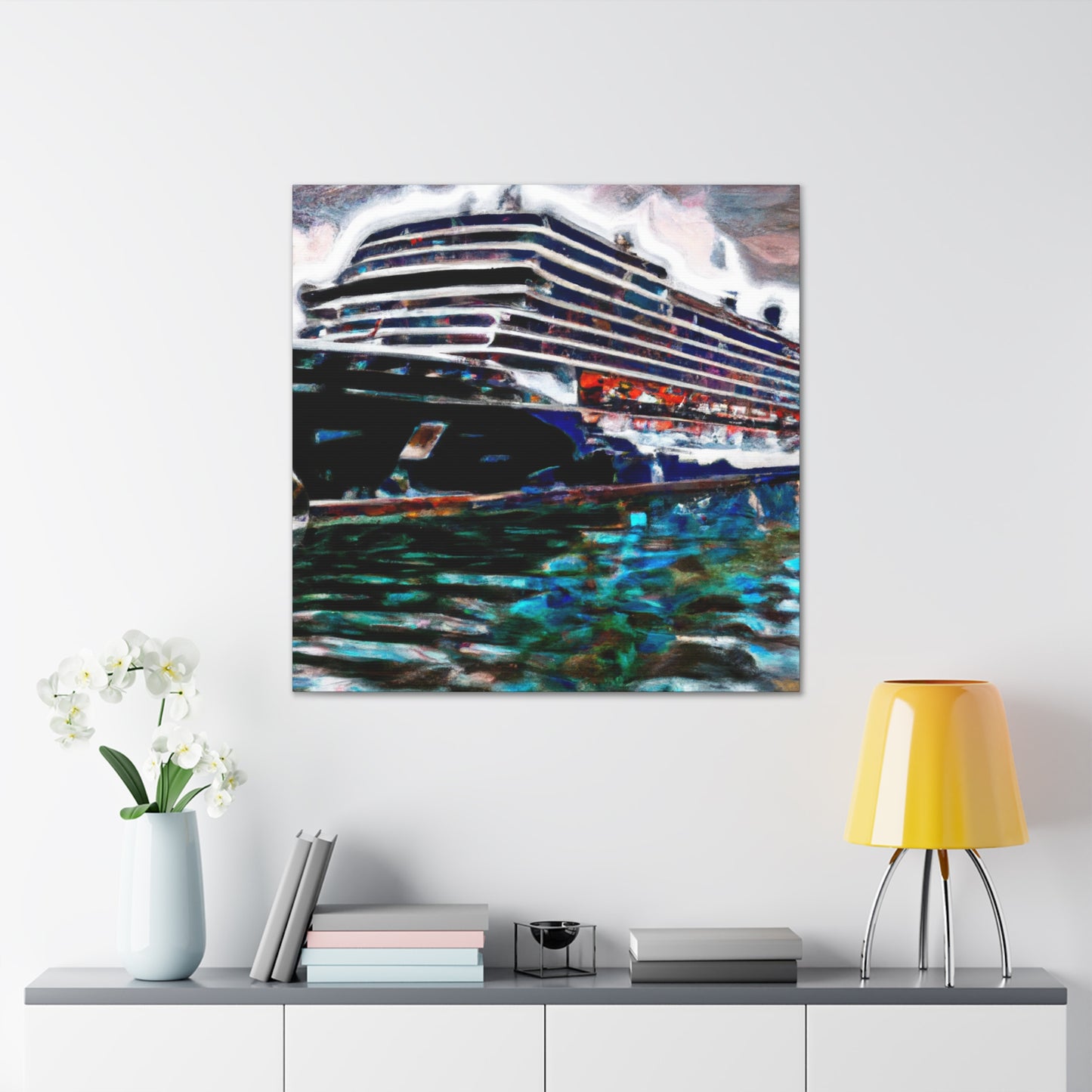 Cruise Ship Dreamscape - Canvas