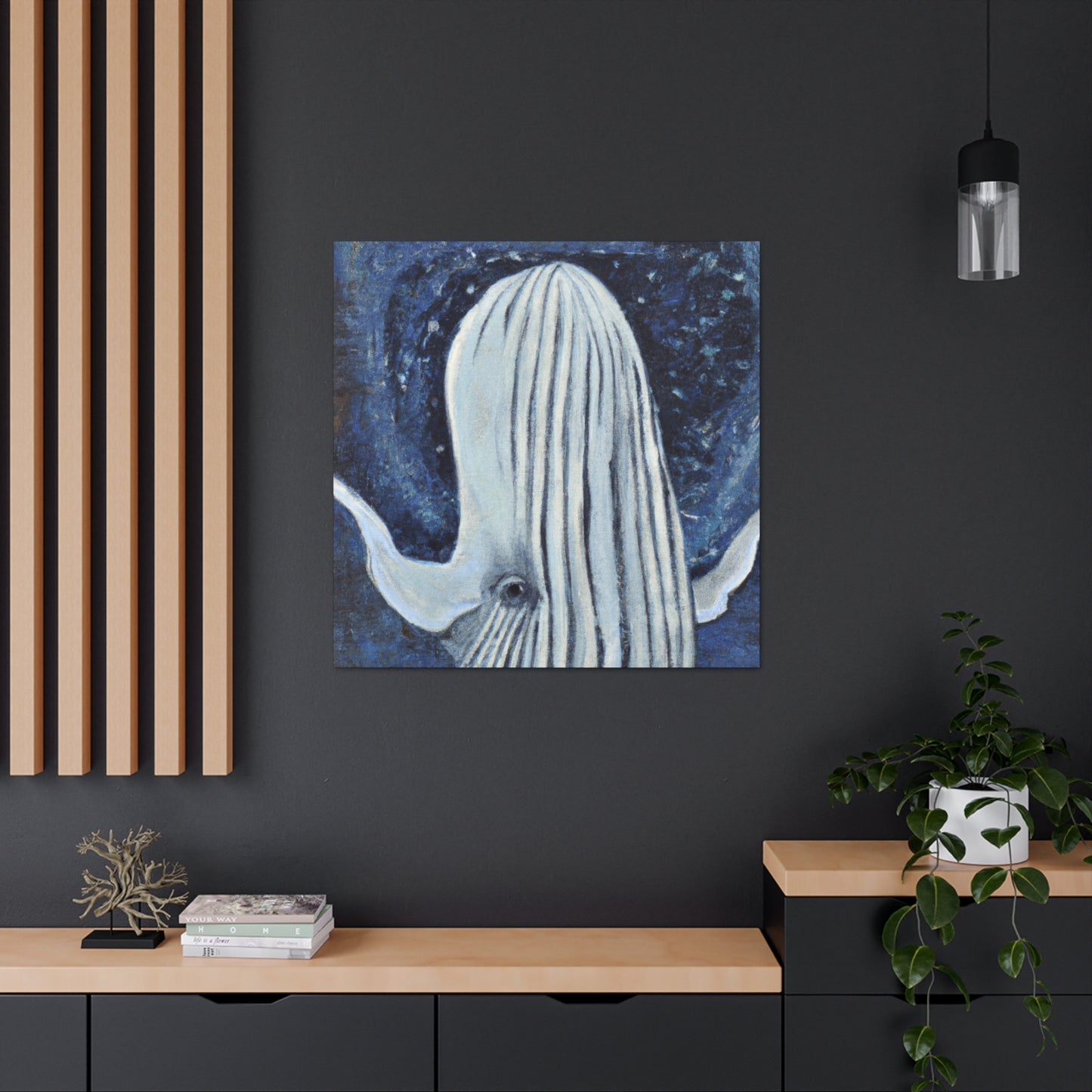 Whale in the Sky - Canvas