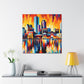 Harbor City Hues - Canvas