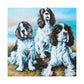 English Springer Dreams - Canvas