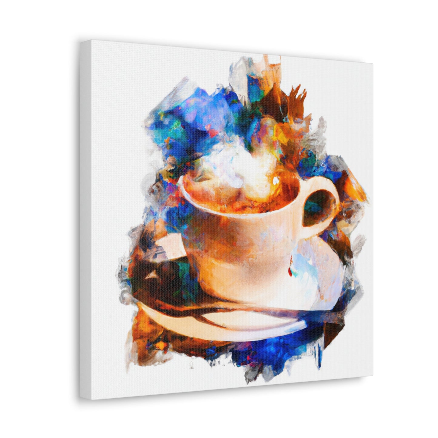 A Cup of Coffee - Canvas