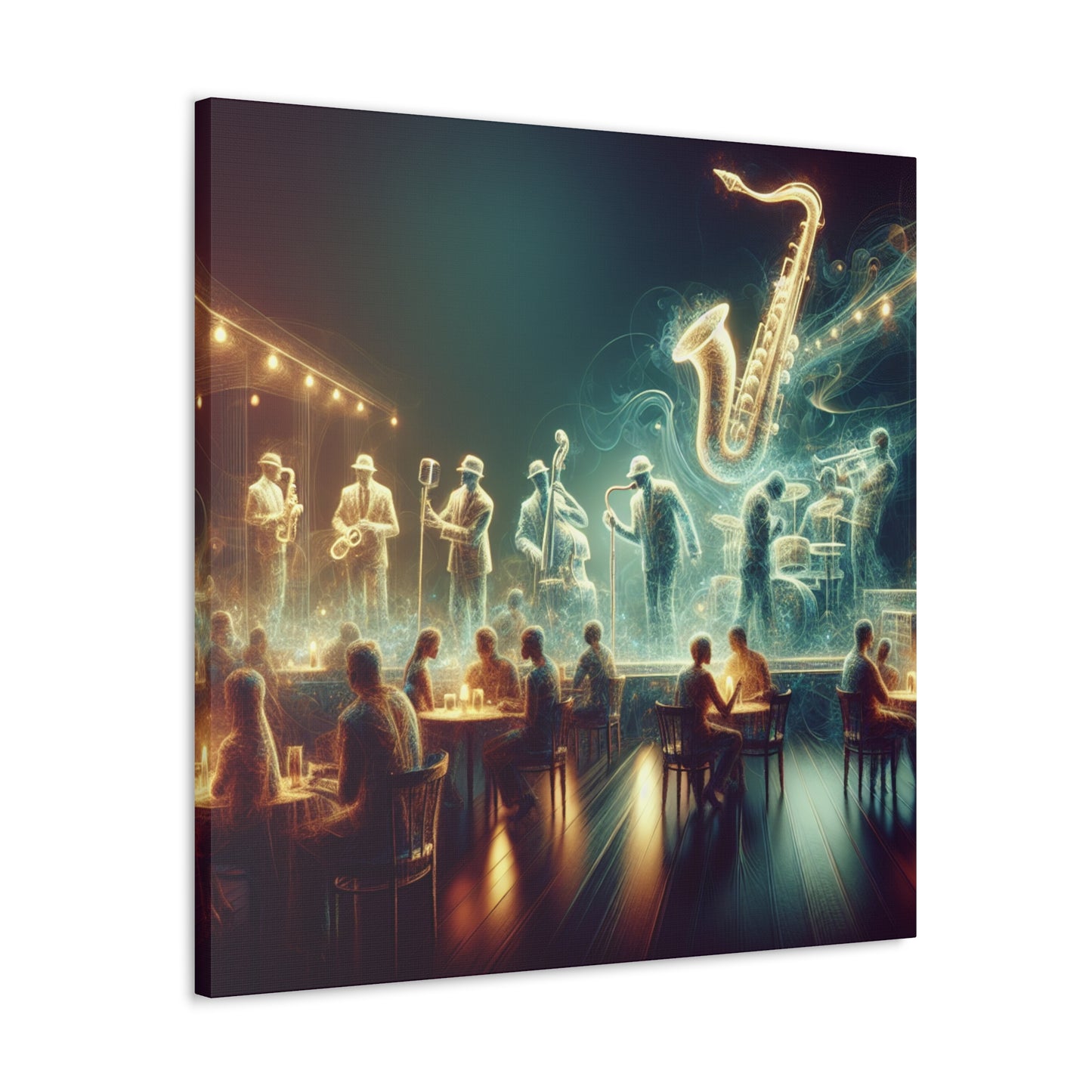 Synchronized Rhythmic Reverie - Canvas