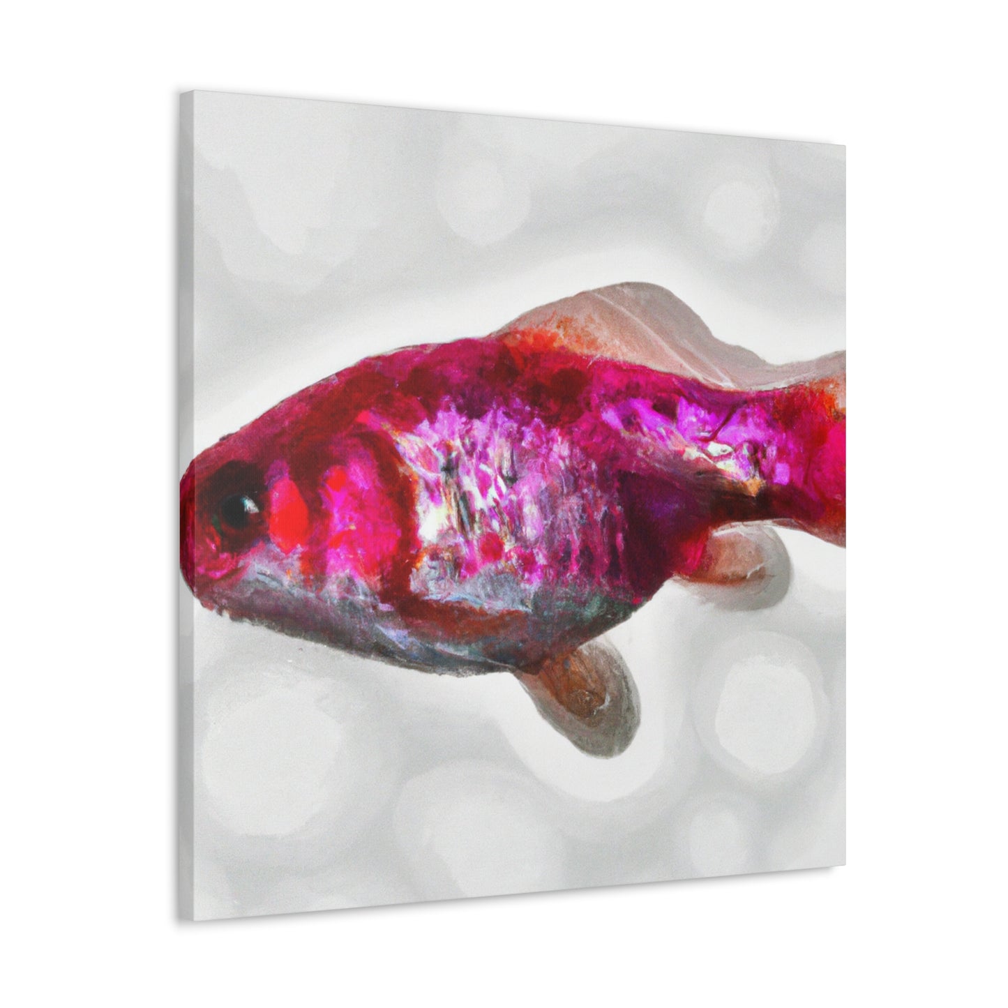 "Killifish in Bloom" - Canvas