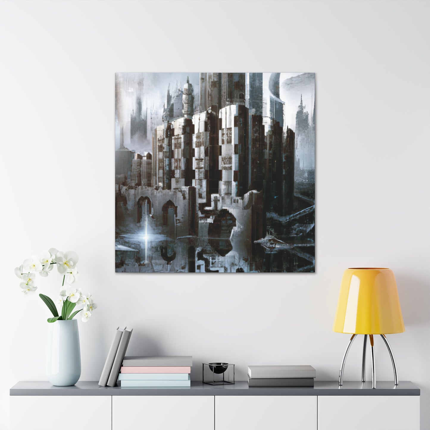 "Gothic Deco Enchantment" - Canvas