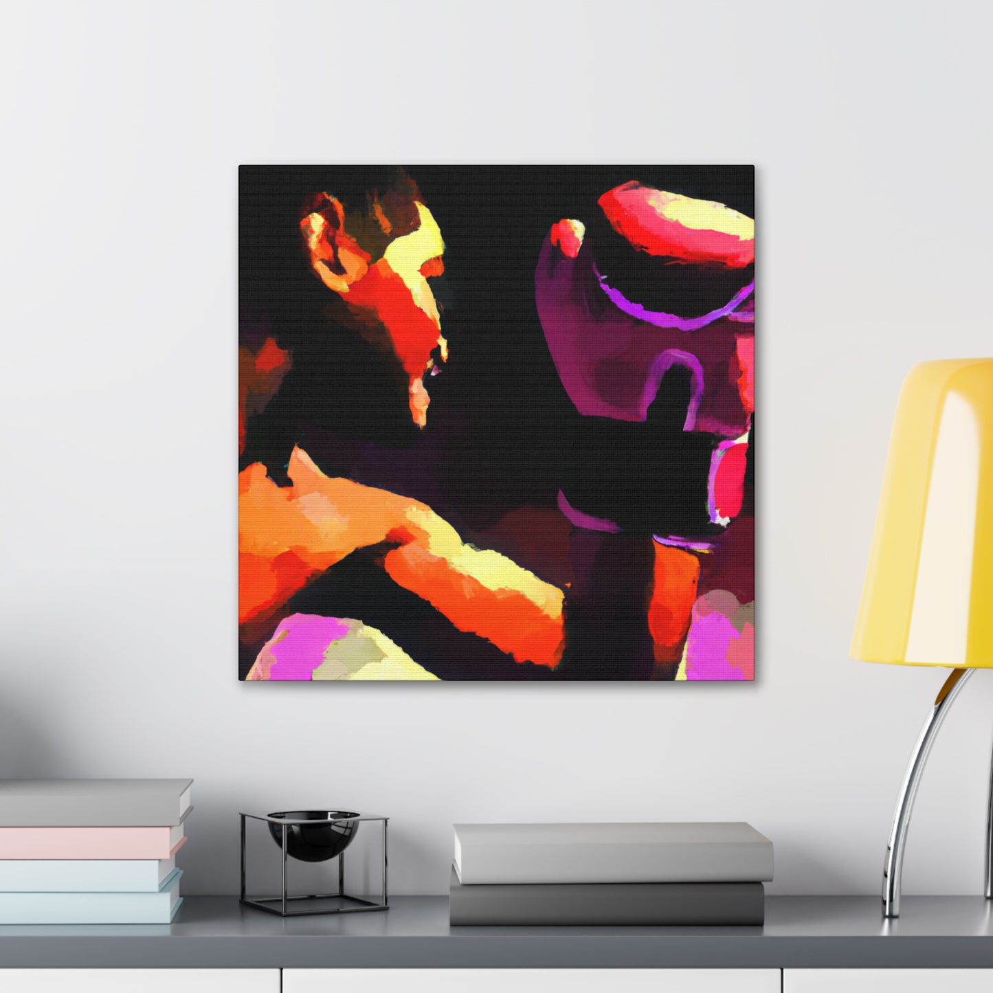 Glove and Victory Dance - Canvas