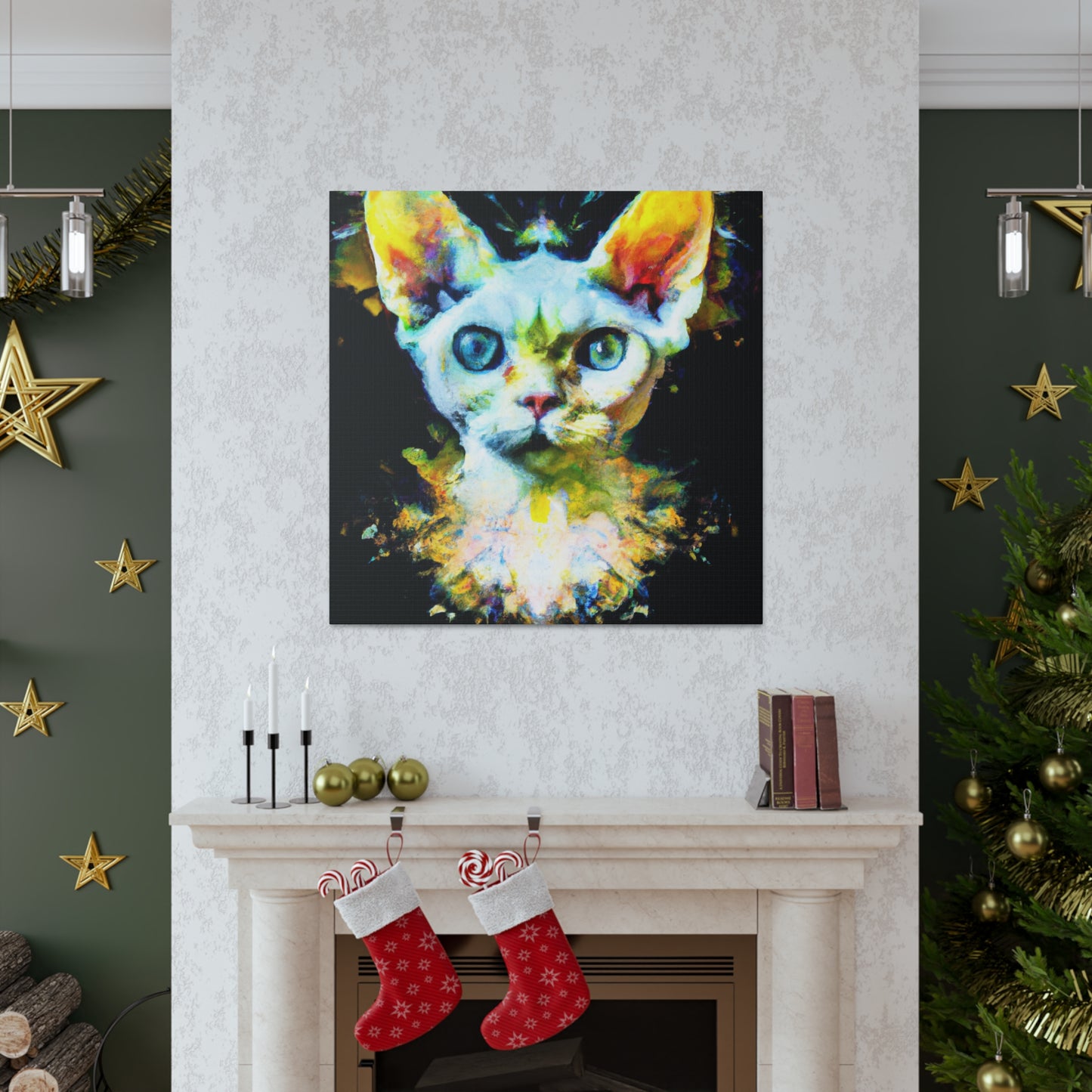 "Devon Rex Street Mural" - Canvas