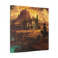 Western Landscape Splendor - Canvas