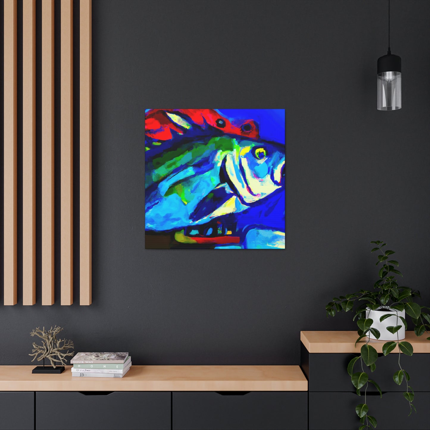 "Walleye at Sunrise" - Canvas