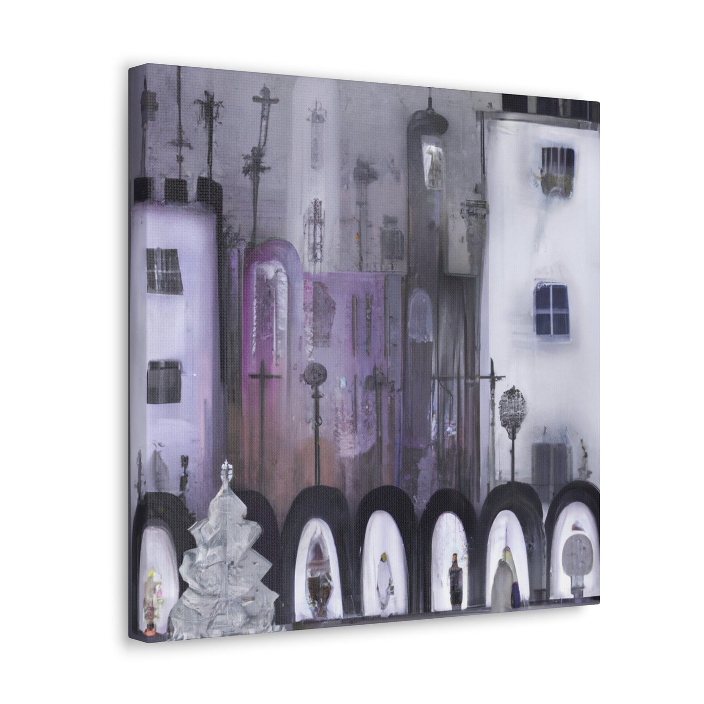 City Square Dreamscape - Canvas