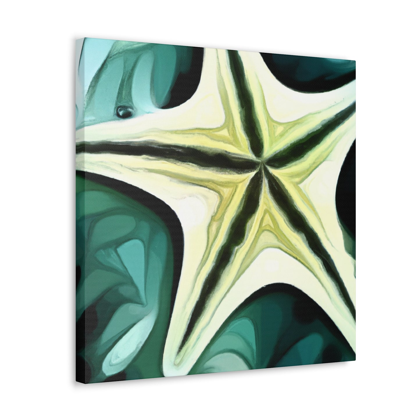 "Starfish Sparkles Aloft" - Canvas