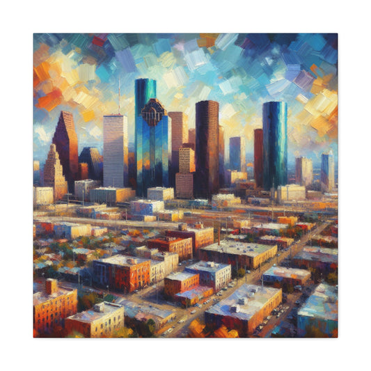 "Texas Sunset Serenade" - Canvas