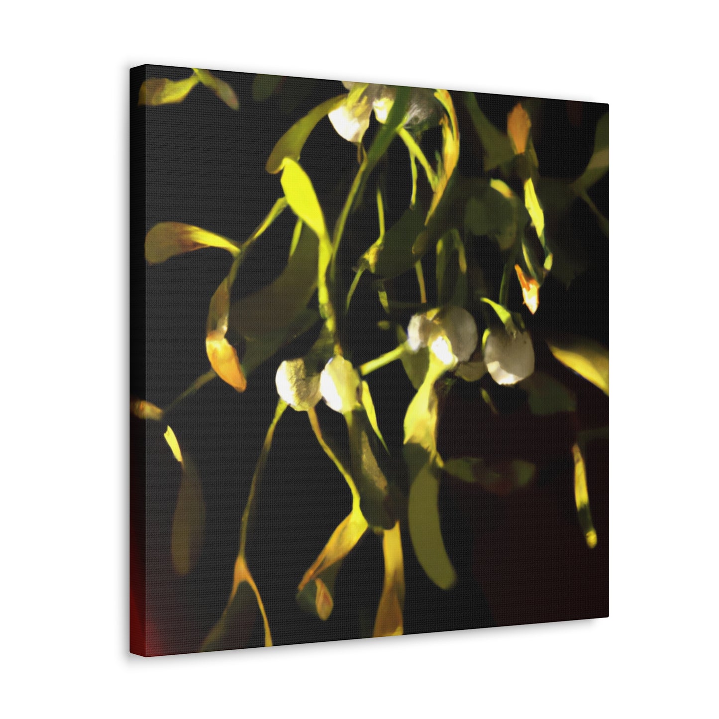 Mistletoe in abstracted. - Canvas