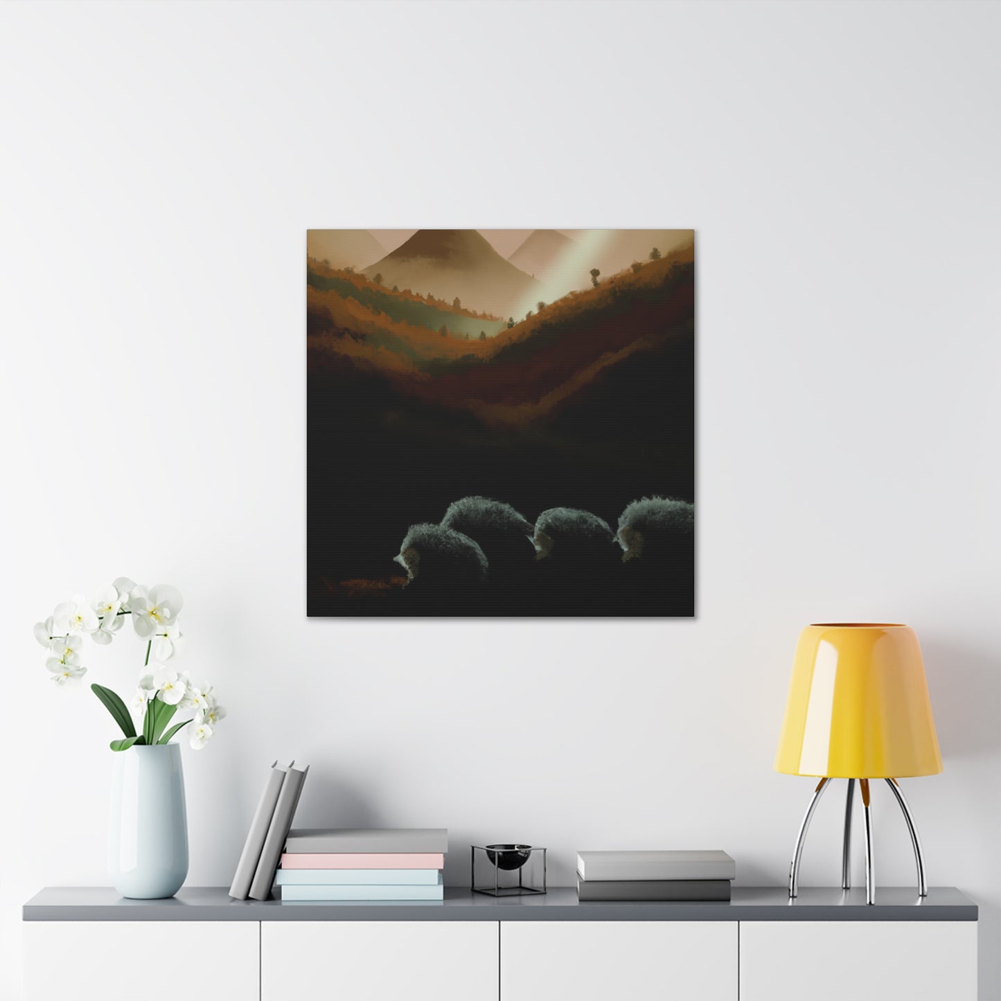 "Astonishing Hedgehog Dream" - Canvas