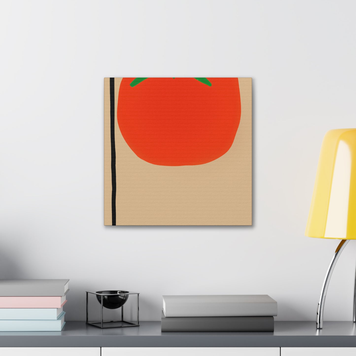 "Tomato of Silence" - Canvas