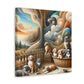 Whimsical Dreamscape Serenade - Canvas