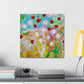 "Cherry Blossom Impressionism" - Canvas