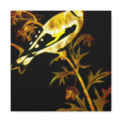 "American Goldfinch Splendor" - Canvas