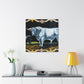 Black Angus Majestic Grandeur - Canvas