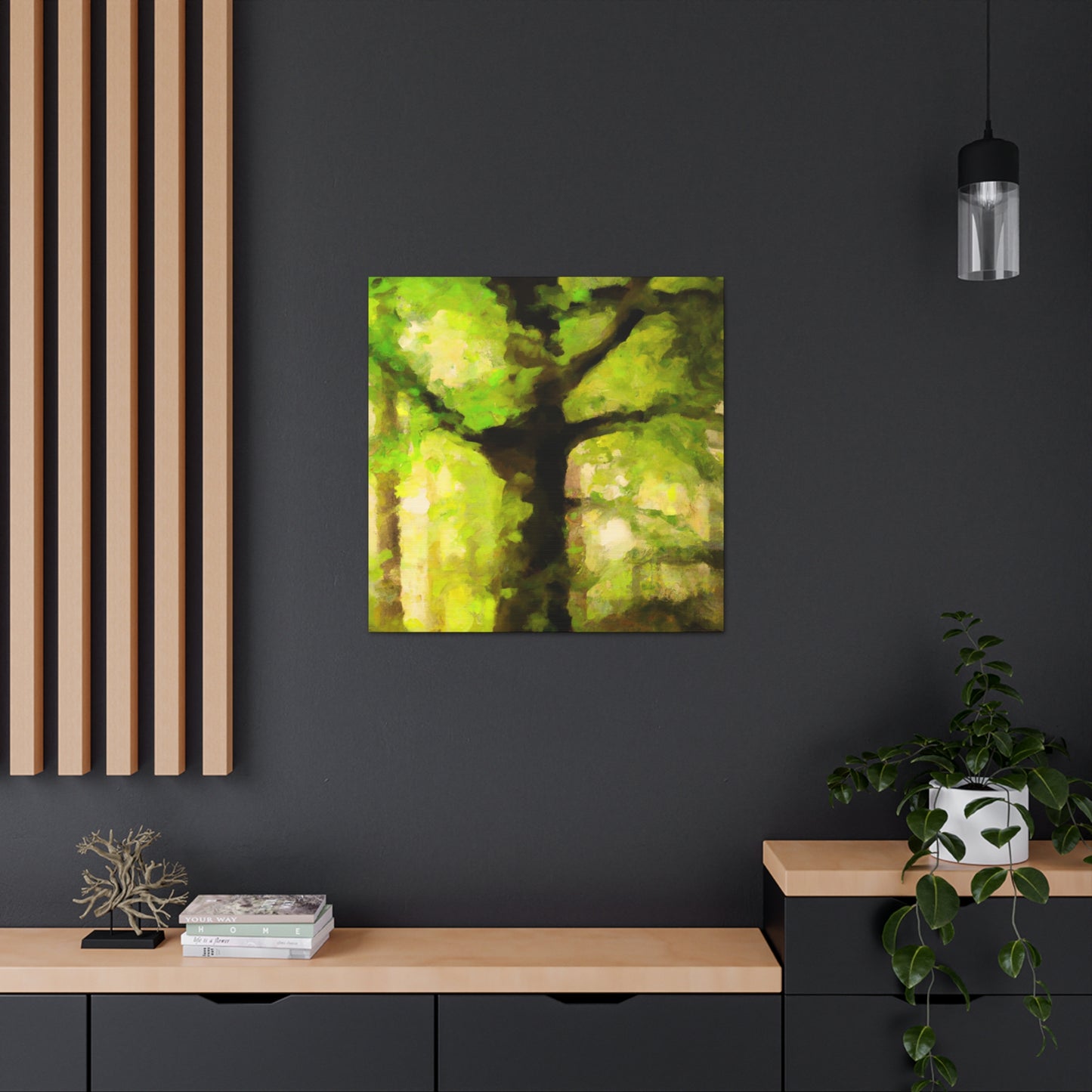 "Beech Tree, Serene Beauty" - Canvas