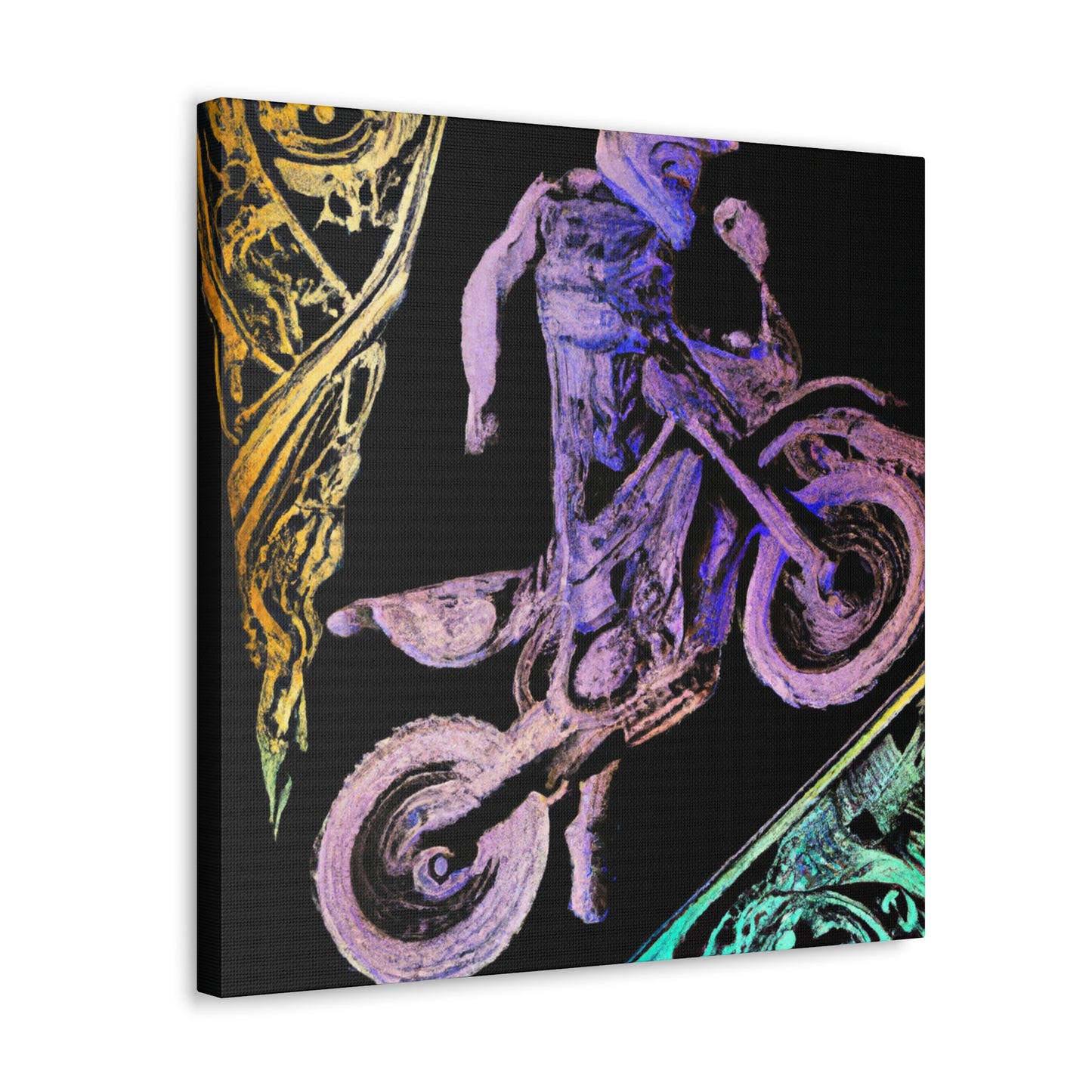 "Motocross inSplendor" - Canvas