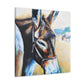 Mule in Hyperrealism - Canvas