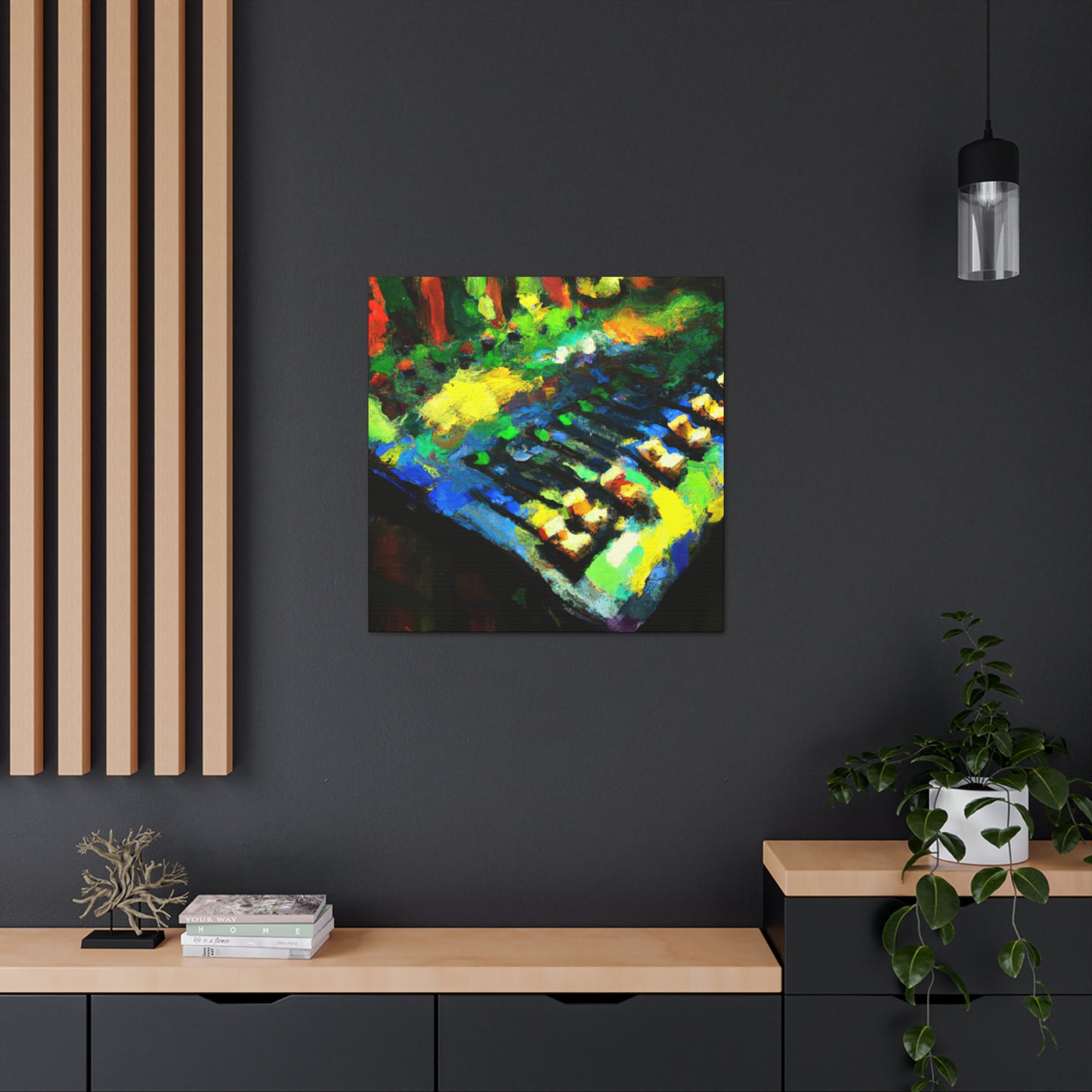 "Mixings of the Board" - Canvas