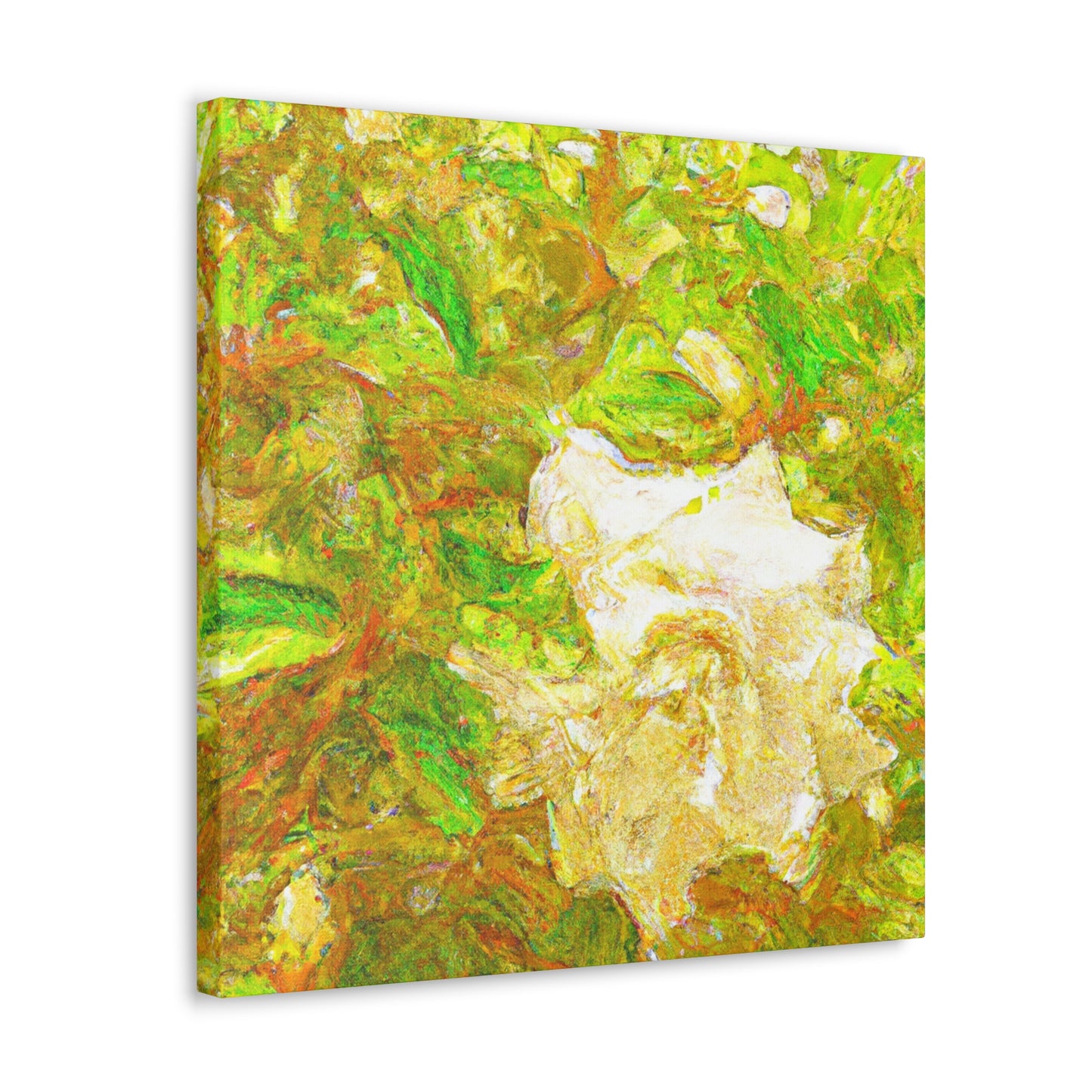 Gardenia in Impressionism - Canvas