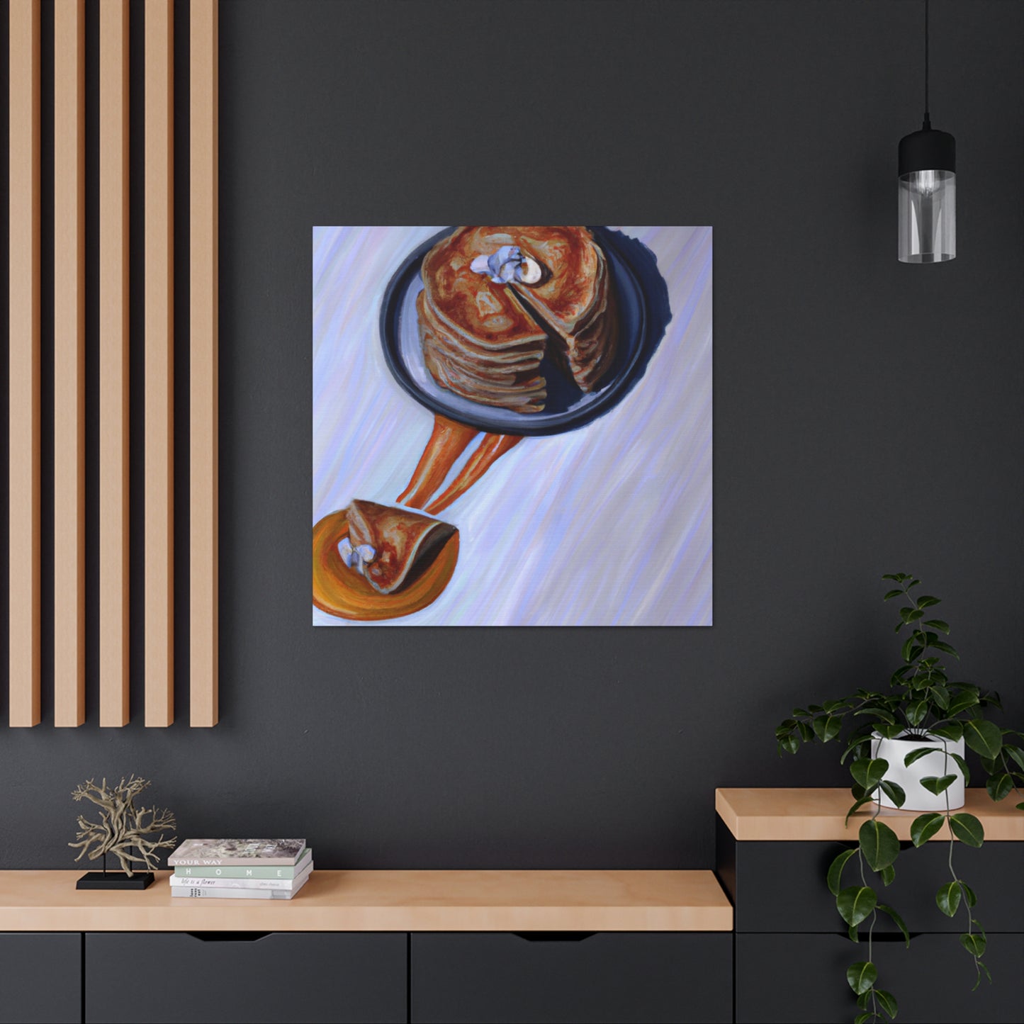 Pancakes In Sunrise - Canvas