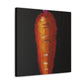 "Carrot Abstract Expressionism" - Canvas