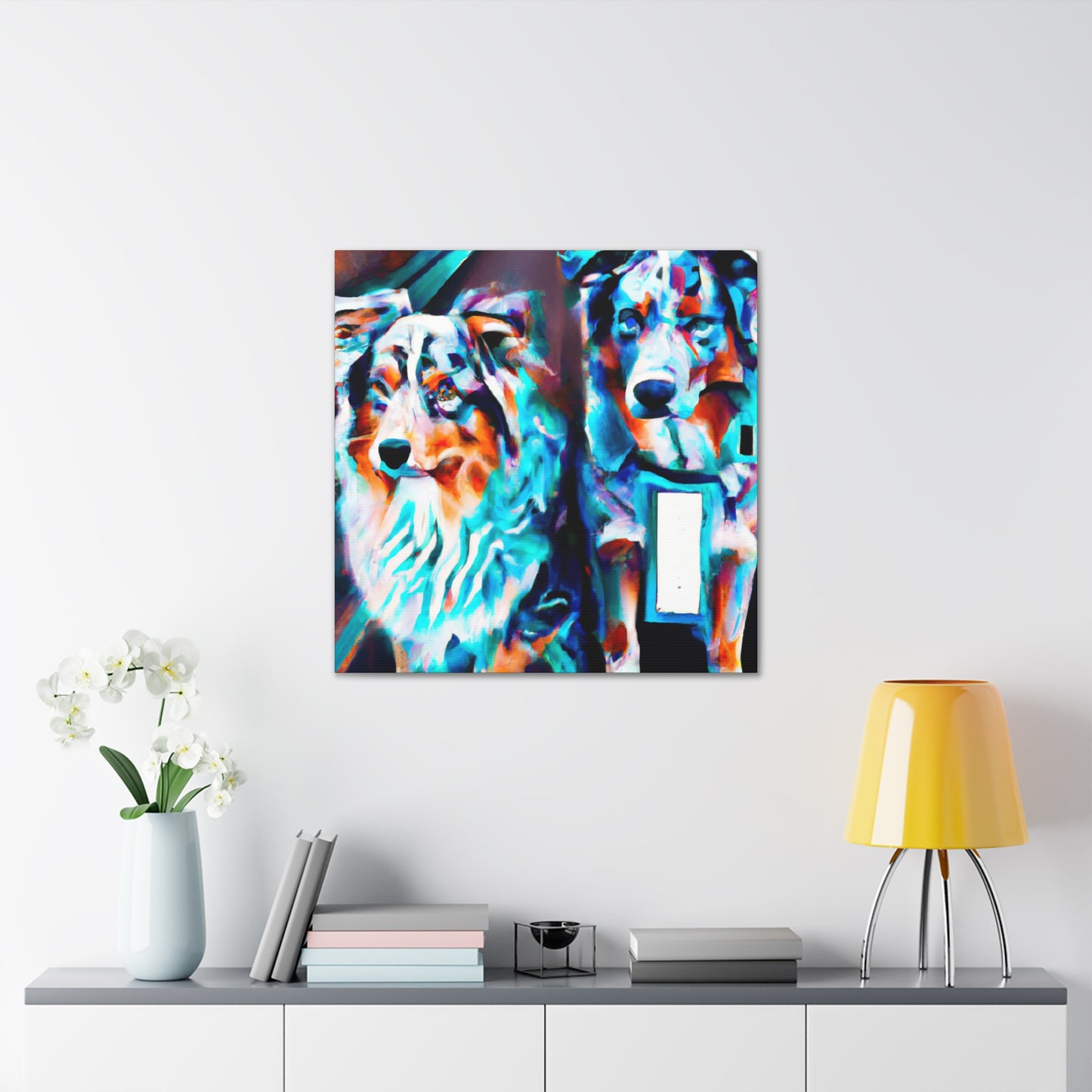 Australian Shepherd Starlight - Canvas