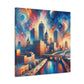 "Urban Impression: Monumental Serenity" - Canvas