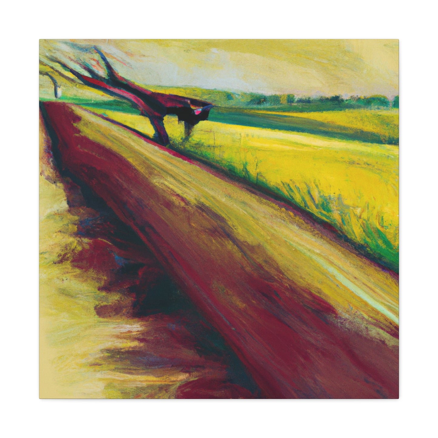 Country Road Dreamscape - Canvas