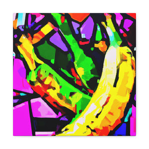 Bananna Pop Explosion - Canvas