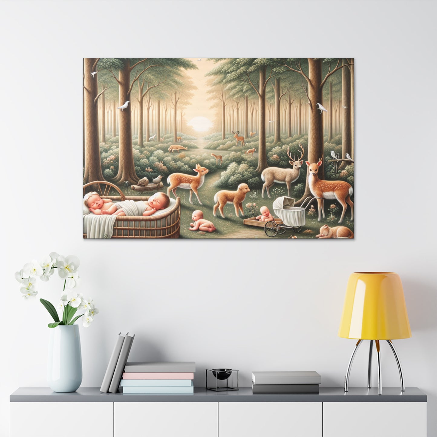 Whispering Woods Serenade - Canvas