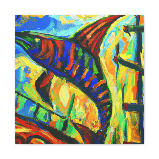 Sailfish of Expressionism - Canvas