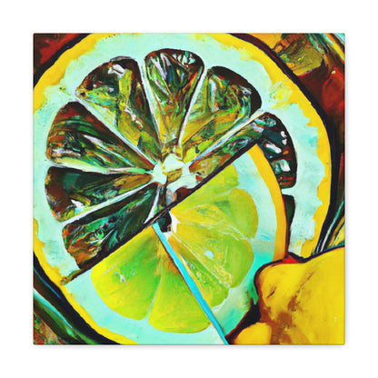 Lemon Sunshine Impression - Canvas