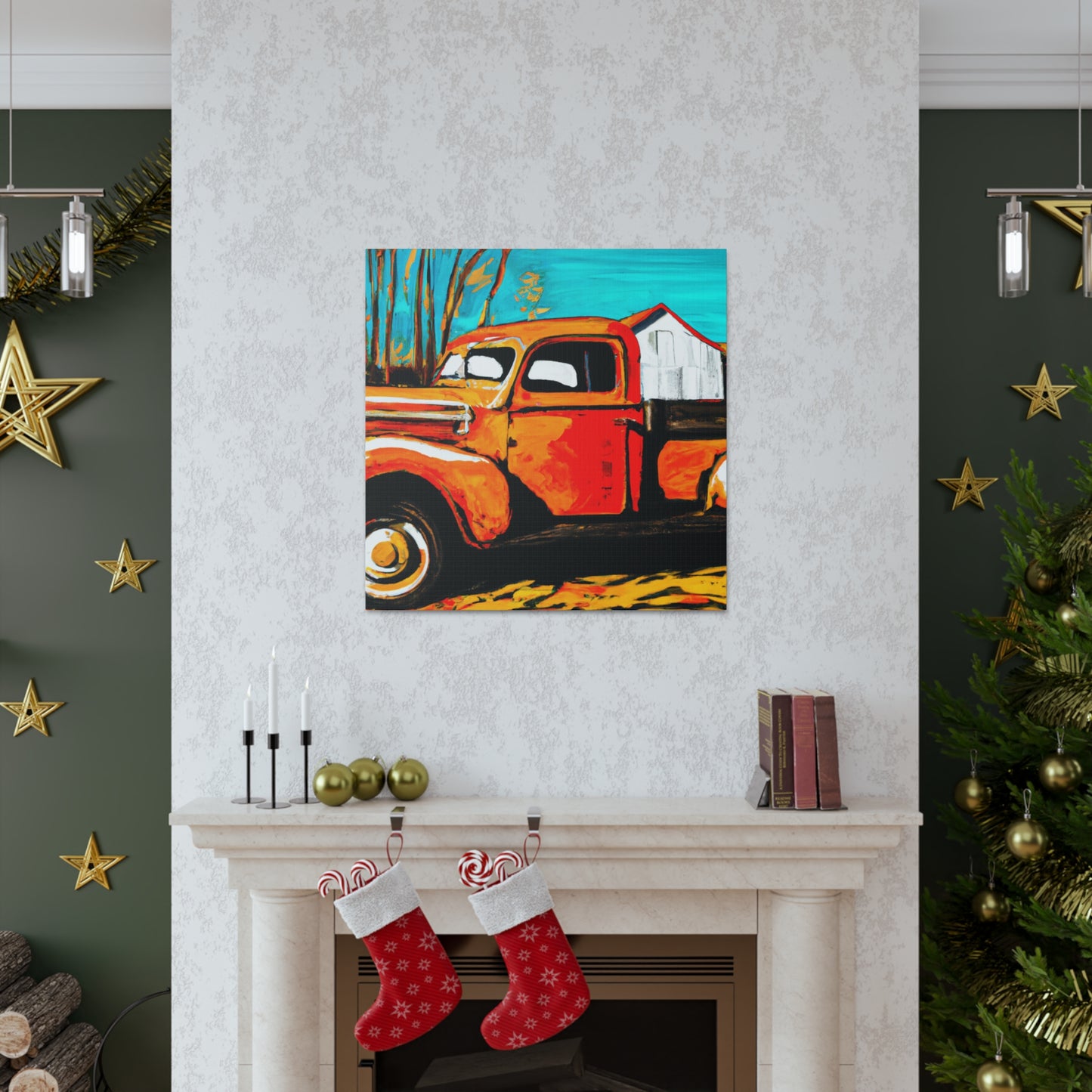 "1930s Pickup Revival" - Canvas