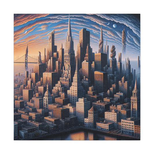 "Captivating Visions of San Francisco" - Canvas