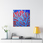 "Coral in Impressionism" - Canvas